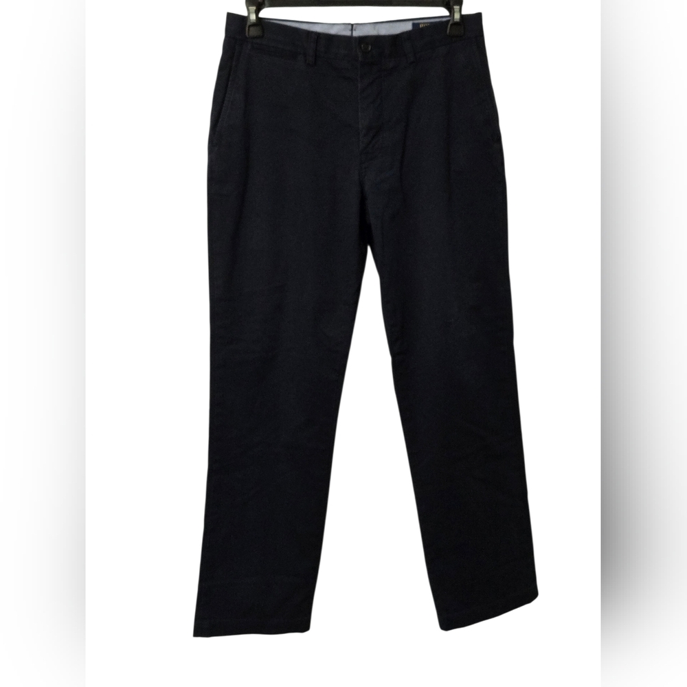 Polo Ralph Lauren Men's 32x32 Navy Blue Classic Fit Chino Pants  Cotton Preppy
